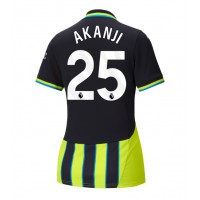 Camisa de time de futebol Manchester City Manuel Akanji #25 Replicas 2º Equipamento Feminina 2024-25 Manga Curta